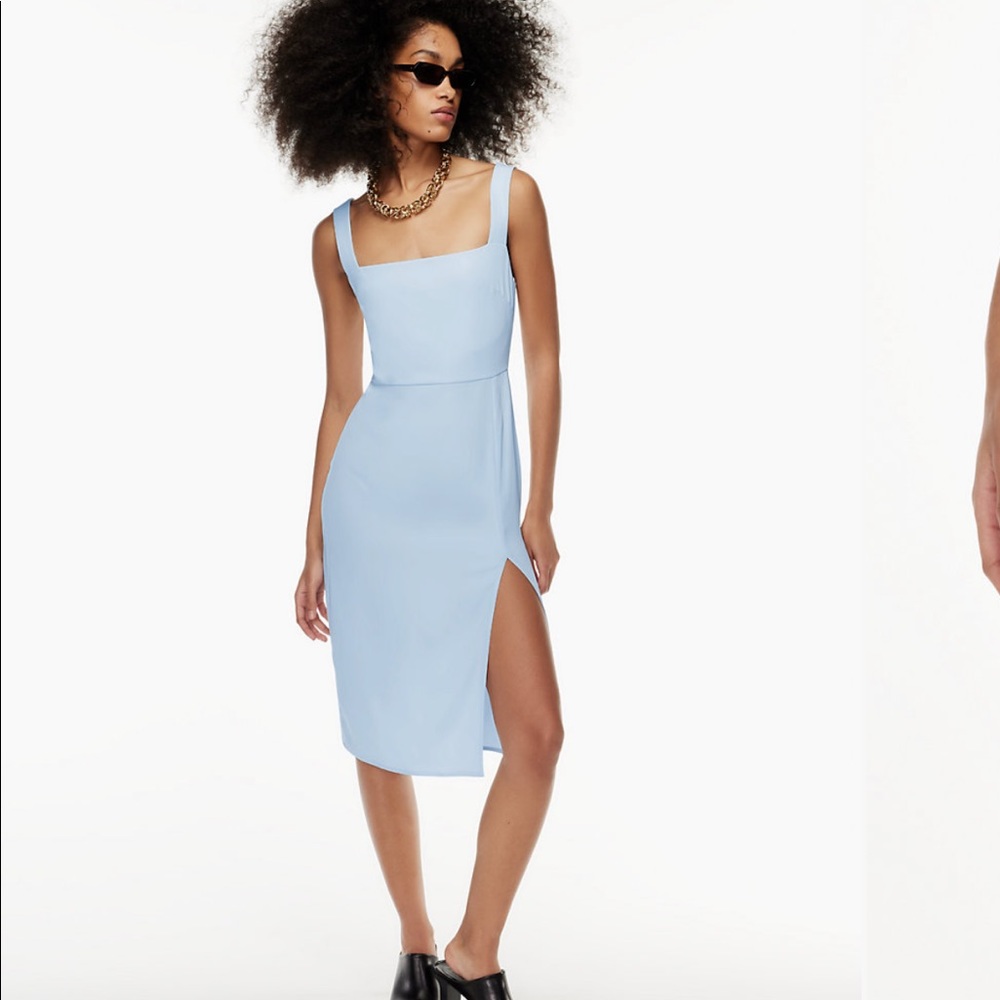 Babaton 90s slit dress, XS
